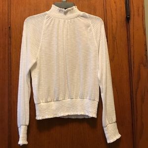 Free people ivory blouse